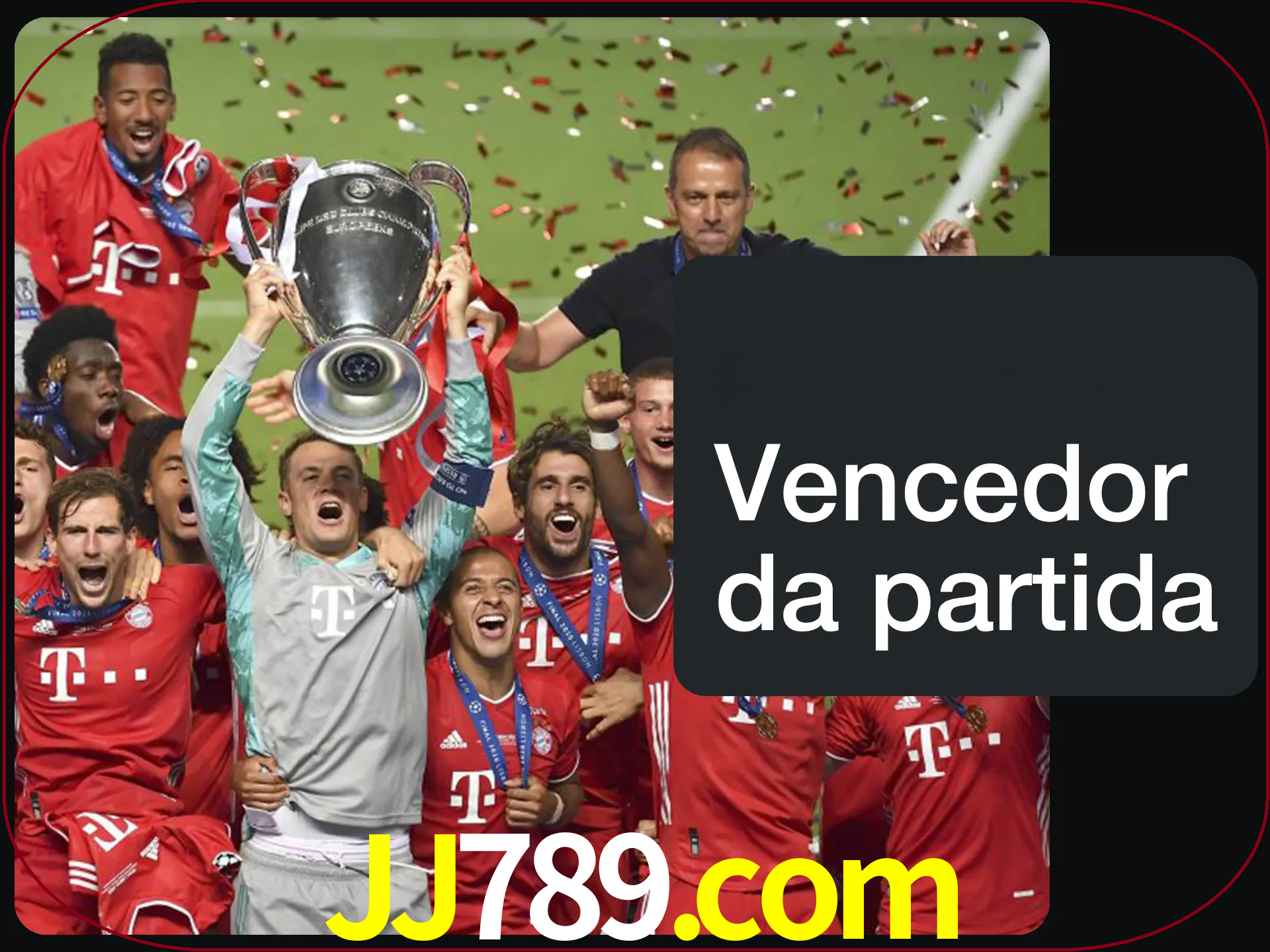 Aposte no vencedor e ganhe uma grande quantia de dinheiro.