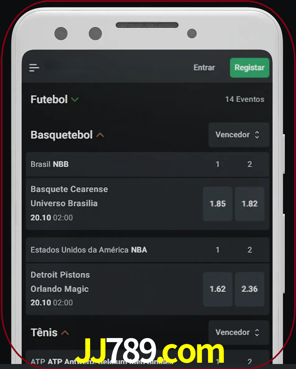Aposte e assista aos esportes em formato ao vivo.