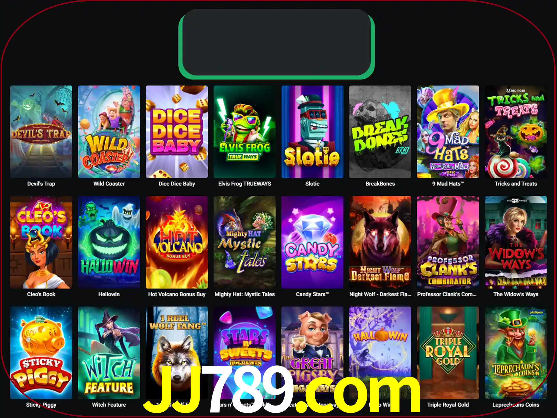 Procure por seus amados jogos de slot.