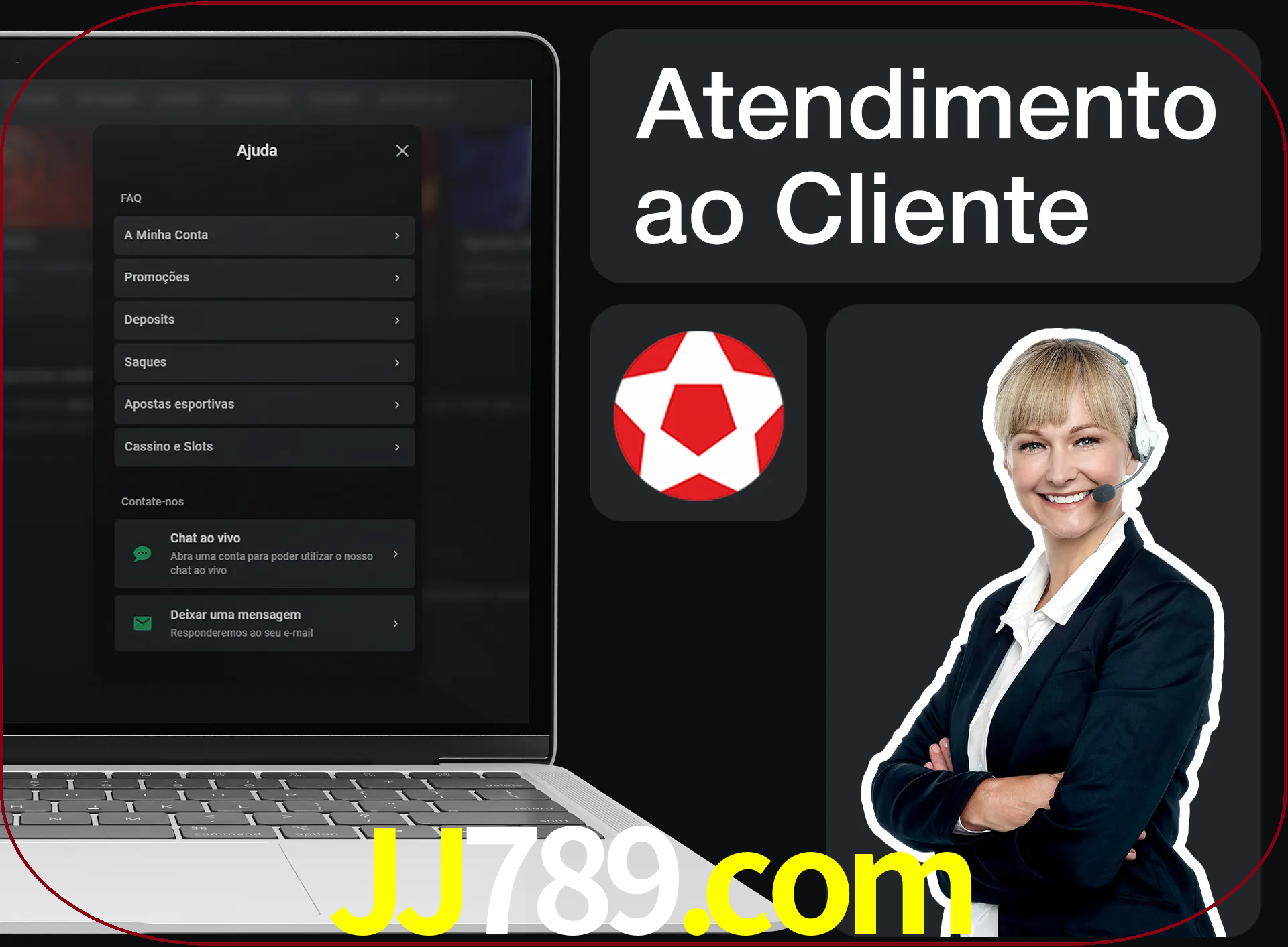 Você pode pedir nosso apoio para ajudar.