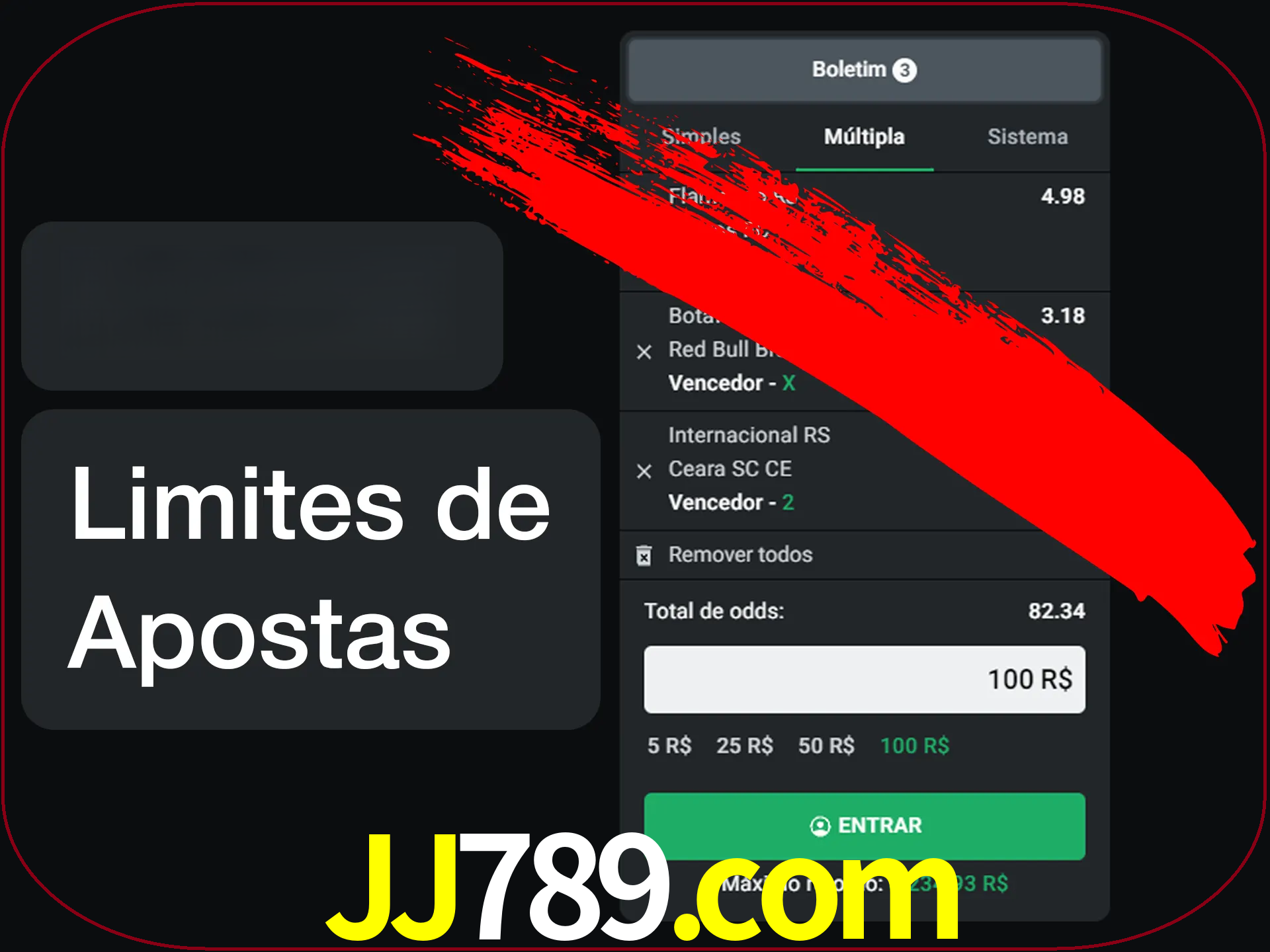 Não faça apostas loucas.